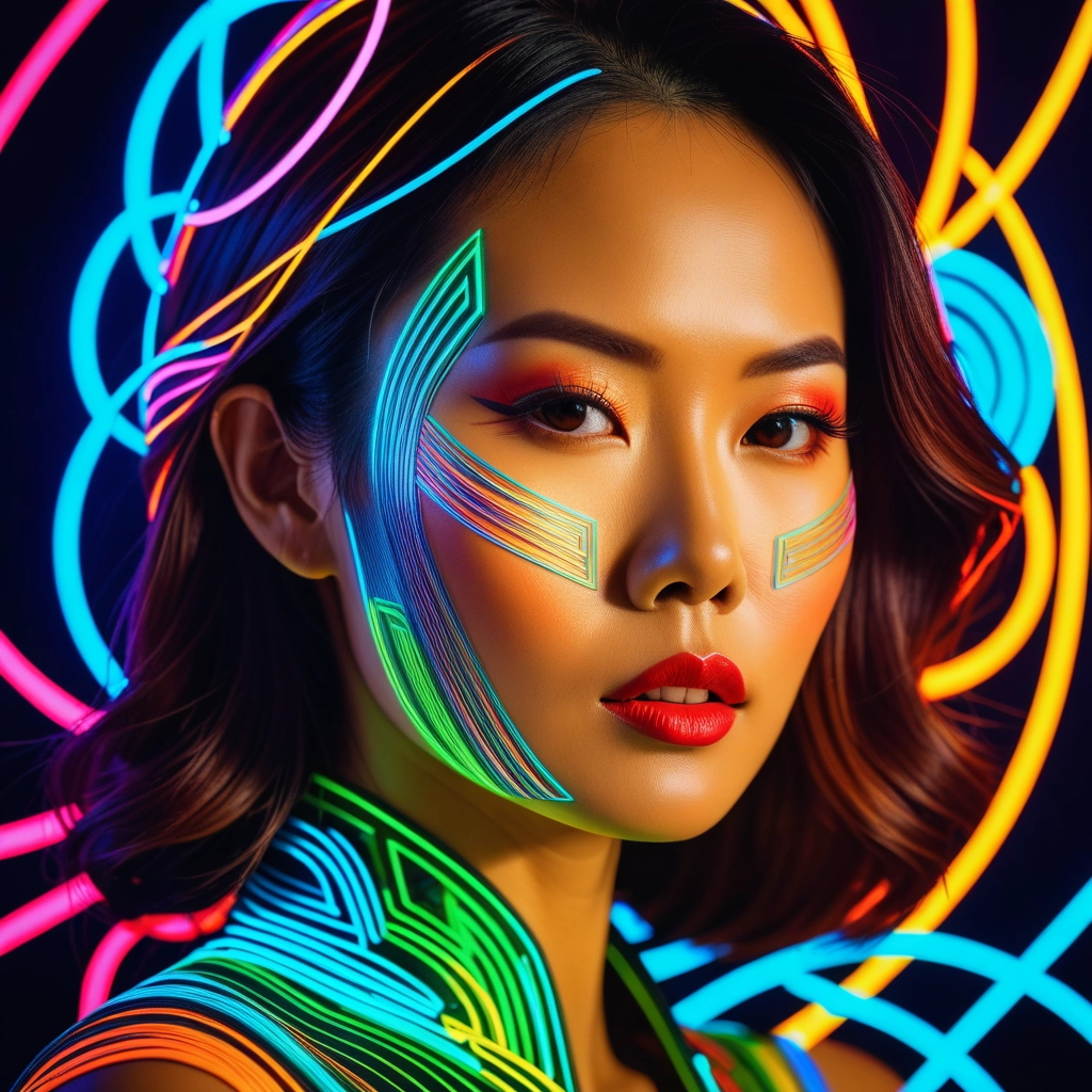 Pao mise en page internet vidéo illustration 3d serveur IA générative AI freelance paris studio de création magazines PX6I6FT0